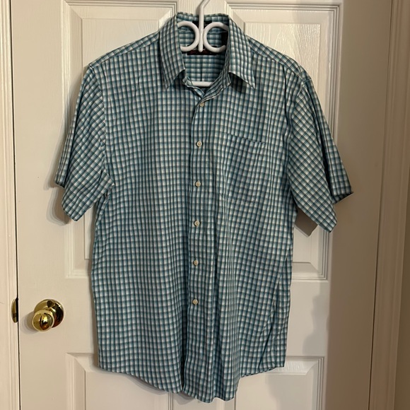 Men’s (M) Casual short sleeve button up shirt - Picture 1 of 4